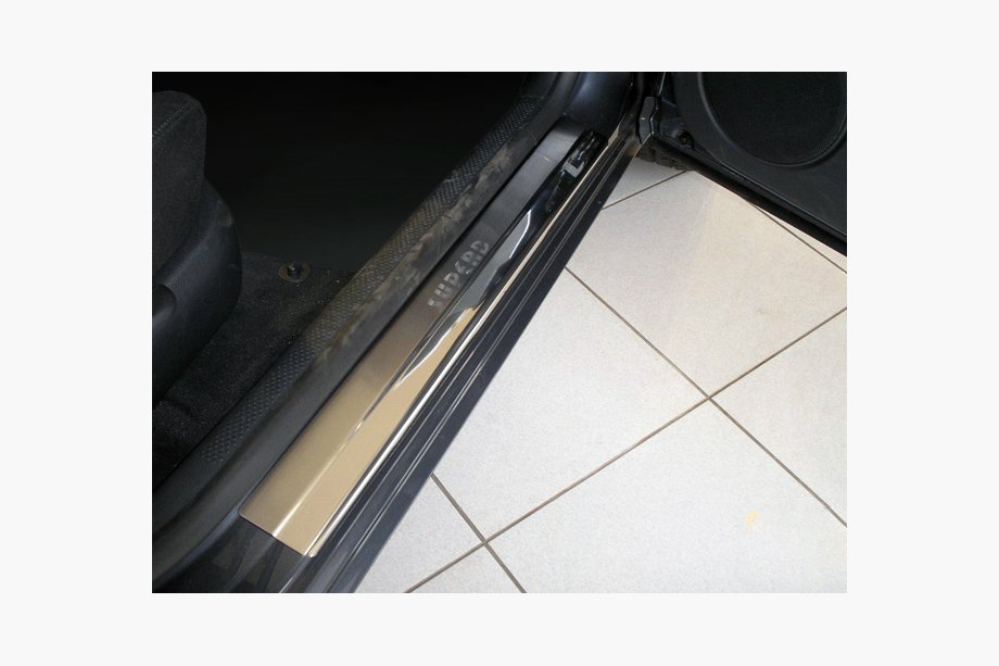 Skoda Superb 2001-2009 Einstiegsleisten Abdeckungen Nataniko (4 Stk., Edelstahl) Standard - Lohmann Band, 0,5 mm Image
