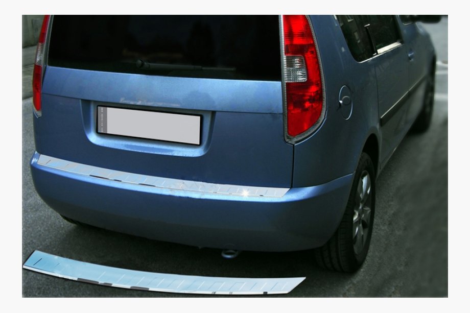 Renault Lodgy 2013-2022 Heckstoßstangenschutz OmsaLine Edelstahl Image