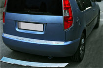 Renault Lodgy 2013-2022 Heckstoßstangenschutz OmsaLine Edelstahl Foto 1