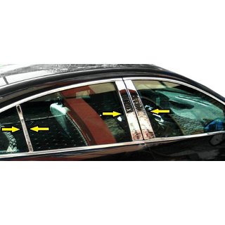 Edelstahl Türsäulen Abdeckungen Opel Insignia 2017-2022 Foto 4
