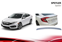 Honda Civic Sedan X 2016-2021 Heckspoiler Niken V1 (grundiert zum Lackieren) Foto 1