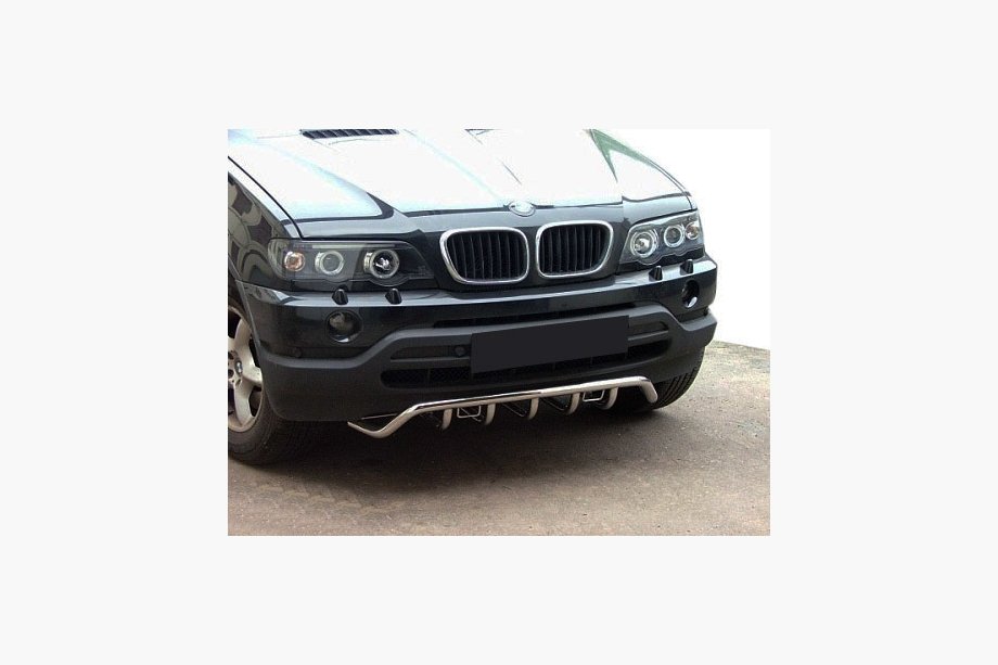 BMW X5 E53 1999–2006 Frontbügel WT019 (Edelstahl) Image
