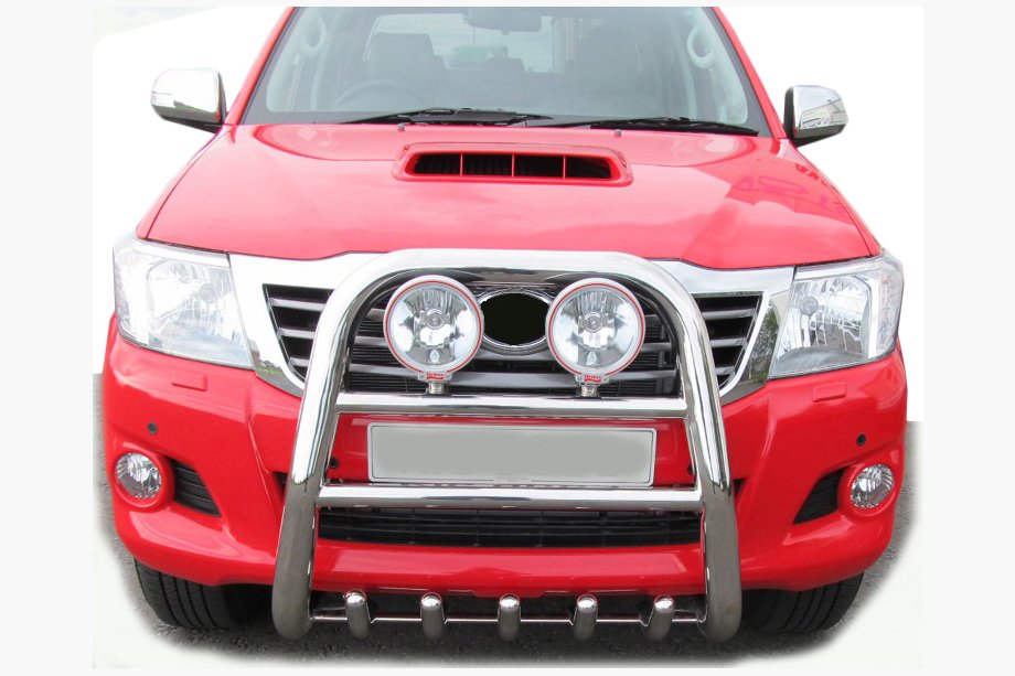 Toyota Hilux 2006-2015 Frontbügel QT007 (Edelstahl) Image