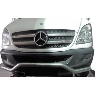 Frontschutzbügel unten MBSP.07.F3-04.6 (Edelstahl) Mercedes Sprinter W906 2006–2018 Foto 4