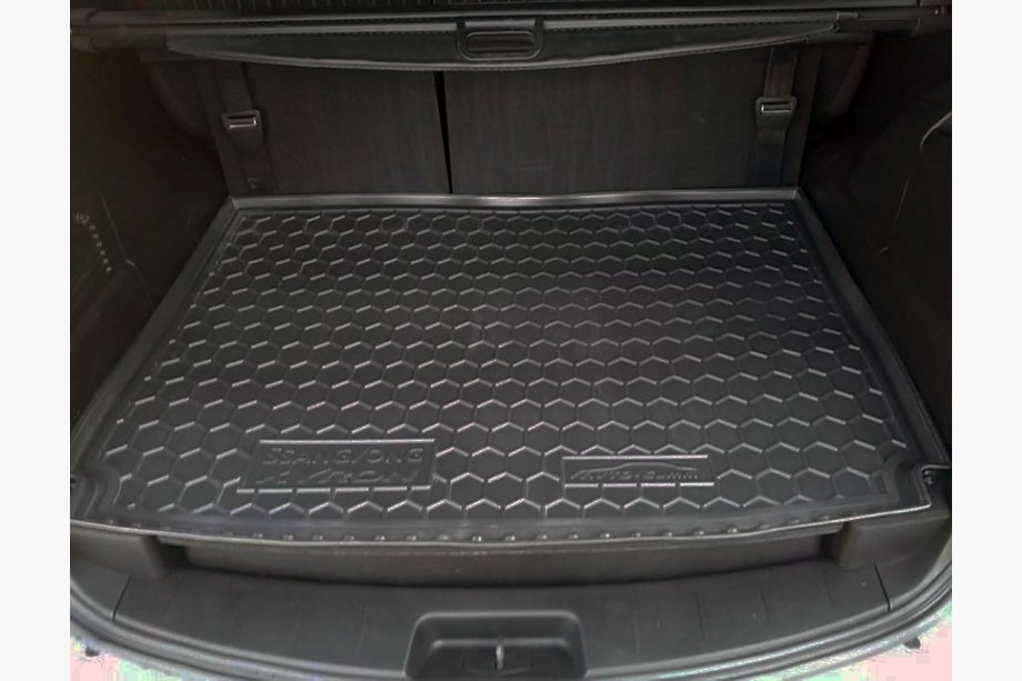 SsangYong Kyron 2005-2014 Kofferraummatte mit Organizer (Autogumm, Gummi) Image