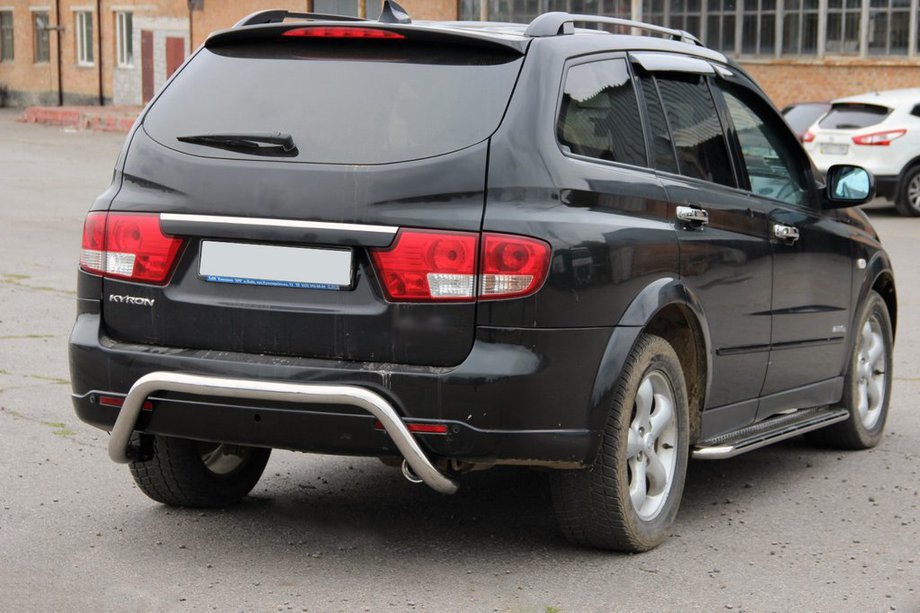 SsangYong Kyron 2005-2014 Heckbügel AK007 (Edelstahl) Image