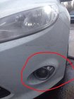 Ford Focus III 2011-2017 Chrom Blenden für Nebelscheinwerfer (2 Stk., Kunststoff) Foto 5