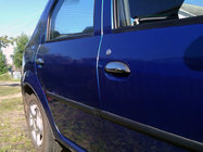 Renault Logan I 2005-2008 Chrom Türgriffblenden (4 Stück, Edelstahl) Carmos - Türkischer Edelstahl Foto 1
