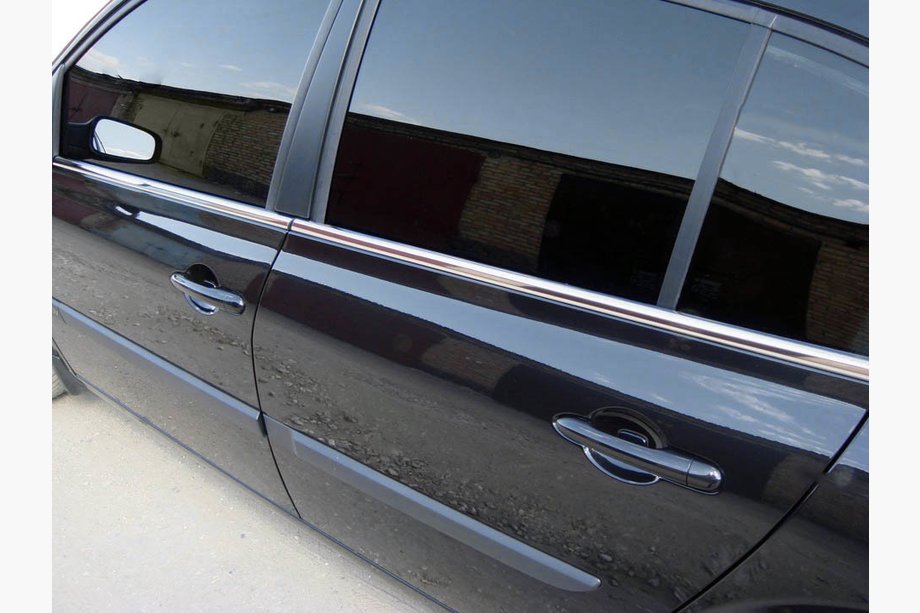 Renault Megane II 2004-2009 Fensterzierleisten außen Edelstahl (4 Stk) Image