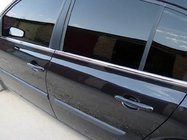 Renault Megane II 2004-2009 Fensterzierleisten außen Edelstahl (4 Stk) Foto 1