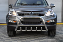 SsangYong Rexton I 2001-2017 Frontbügel WT003 (Edelstahl) Foto 1
