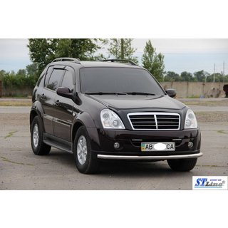 Frontschutzbügel ST008 (Edelstahl) SsangYong Rexton I 2001-2017 Foto 2