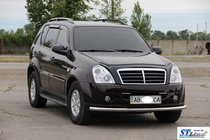 SsangYong Rexton I 2001-2017 Frontschutzbügel ST008 (Edelstahl) Foto 2