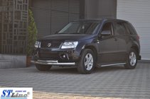 Suzuki Grand Vitara 2005-2017 Front Doppelbügel 60/42mm Edelstahl Foto 4