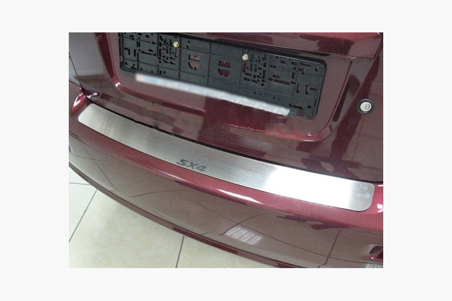 Suzuki SX4 2006-2013 Heckstoßstangenschutz Nataniko (Edelstahl) Image