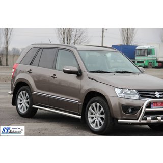 Seitliche Rohre BB001 (2 Stk., Edelstahl) Suzuki Grand Vitara 2005-2017 Foto 3