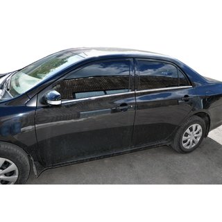 Fensterzierleisten außen Edelstahl (4 Stk) Toyota Corolla 2007-2013 Foto 1