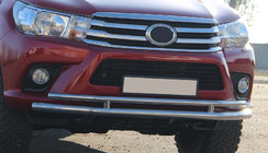 Toyota Hilux 2015- Frontschutzbügel ST018 (Edelstahl) Foto 7