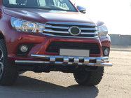 Toyota Hilux 2015- Frontschutzbügel ST015 (Edelstahl) Foto 2