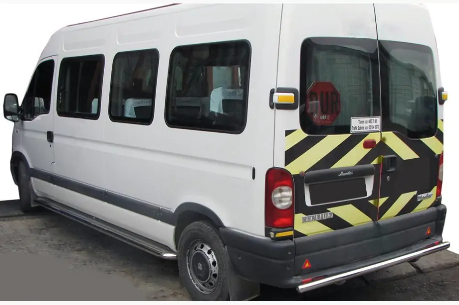 Opel Movano 2004-2010 Heckbügel AK002 (Edelstahl) Image