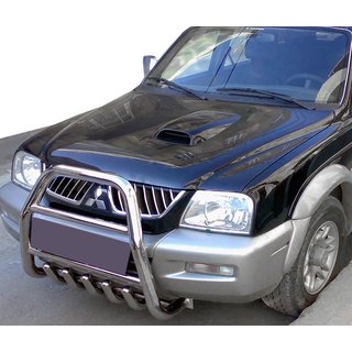 Frontbügel QT007 (Edelstahl) Mitsubishi L200 1996-2006