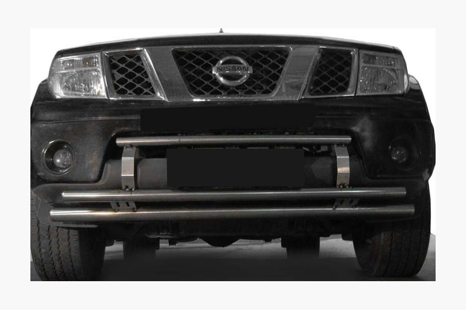 Nissan Navara 2006-2015 Frontschutzbügel ST0014-3 (Edelstahl) Image