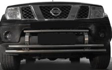 Nissan Navara 2006-2015 Frontschutzbügel ST0014-3 (Edelstahl) Foto 1