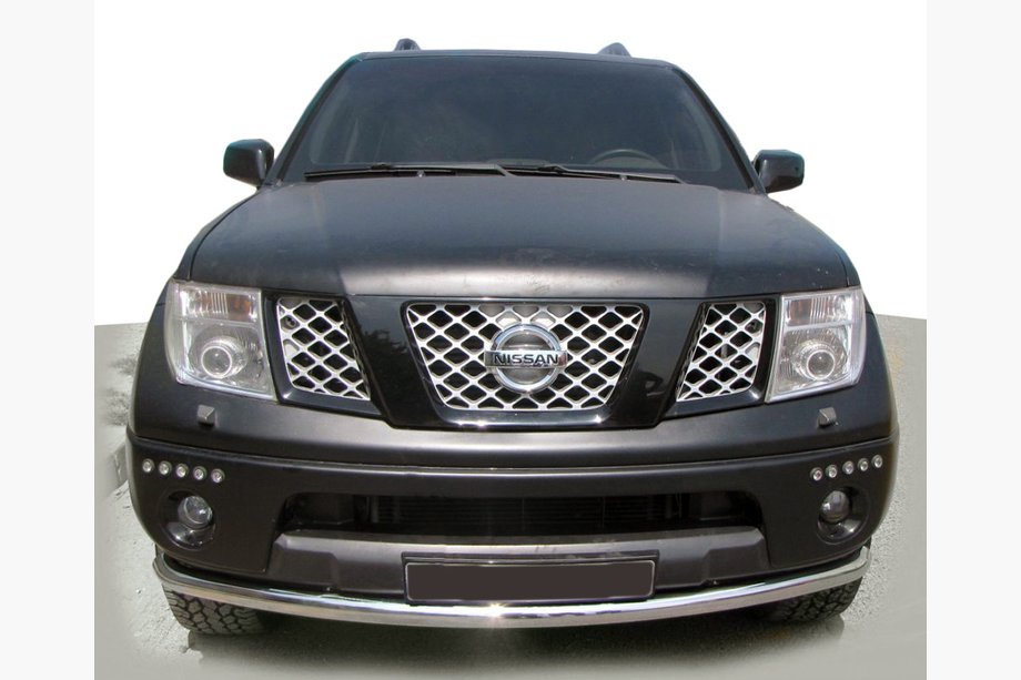 Nissan Pathfinder R51 2005-2014 Frontschutzbügel ST008-2 (Edelstahl) Image