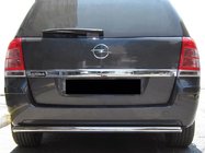 Opel Zafira B 2005–2011 Heckschutz AK002 (Edelstahl) Foto 1