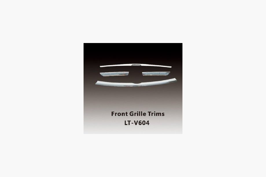 Toyota Rav 4 2006-2013 Chrom Grill Zierleisten 2010-2012 (4 Stk, Kunststoff) Image