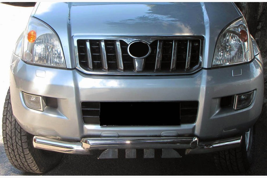 Toyota Land Cruiser Prado 120 2002-2009 Frontbügel ST012 (Edelstahl) Image