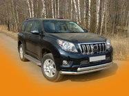 Toyota Land Cruiser Prado 150 2009-2023 Frontschutzbügel ST014 (Edelstahl) Foto 3