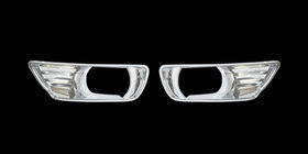 Toyota Camry 2006-2011 Chrom Abdeckungen für Nebelscheinwerfer (2 Stk., Kunststoff) Foto 1
