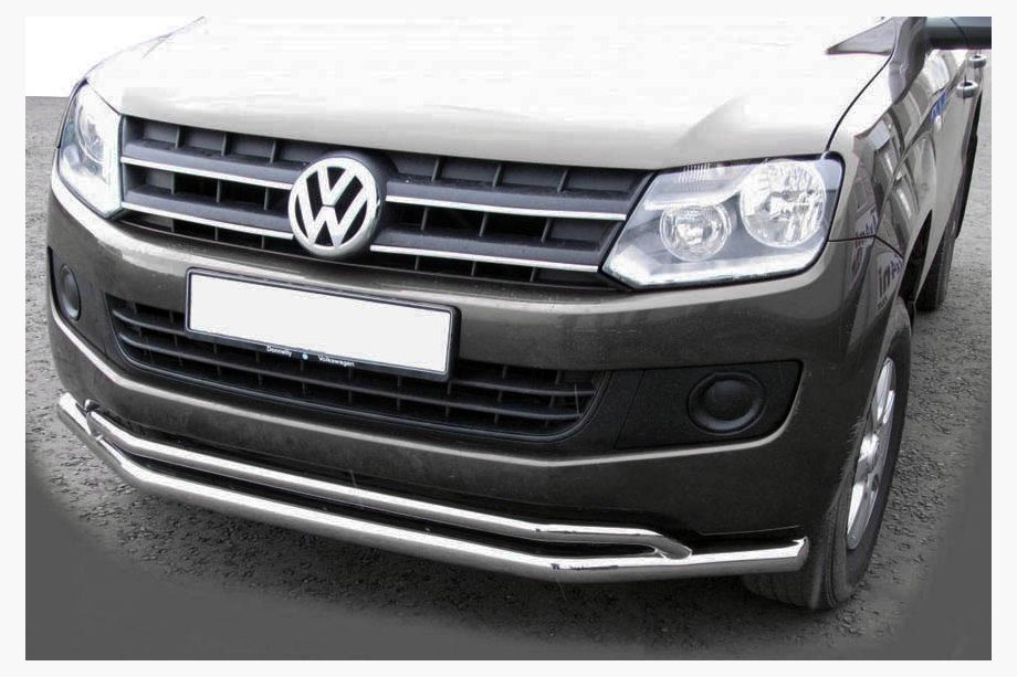 Volkswagen Amarok 2010-2022 Frontschutzbügel ST017 (Edelstahl) 60 x 42 mm Image