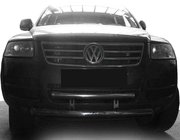 Volkswagen Touareg 2002–2010 Frontbügel ST013 Edelstahl Foto 1