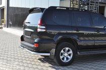 Toyota Land Cruiser Prado 120 2002-2009 Hintere Eckschutzrohre AK003 (2 Stk., Edelstahl) Foto 5
