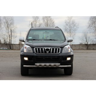 Frontbügel ST015 (Edelstahl) Toyota Land Cruiser Prado 120 2002-2009 Foto 3