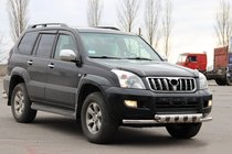 Toyota Land Cruiser Prado 120 2002-2009 Frontbügel ST015 (Edelstahl) Foto 4
