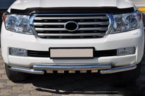 Toyota Land Cruiser 200 2007-2021 Frontbügel ST015 (Edelstahl) Foto 2