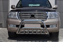 Toyota Land Cruiser 200 2007-2021 Frontbügel WT002 (Edelstahl) Foto 4