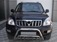 Toyota Land Cruiser Prado 120 2002-2009 Frontbügel niedrig WT002 (Edelstahl) Foto 1