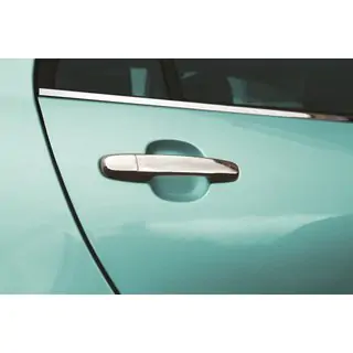 Chrom Türgriffblenden (4 Stk, Edelstahl) Toyota Auris 2007-2012 Foto 1