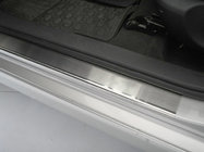 Toyota Auris 2007-2012 Einstiegsleisten Abdeckungen Nataniko (4 Stk., Edelstahl) Premium - 3M Klebeband, 0.8 mm Foto 1