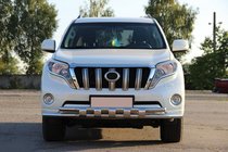 Toyota Land Cruiser Prado 150 2009-2023 Frontschutzbügel ST015 (Edelstahl) Foto 2