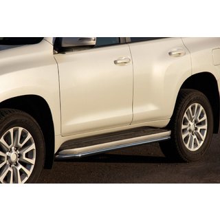 Seitenschutz BB004 (2 Stk., Edelstahl) Toyota Land Cruiser Prado 120 2002-2009 Foto 1