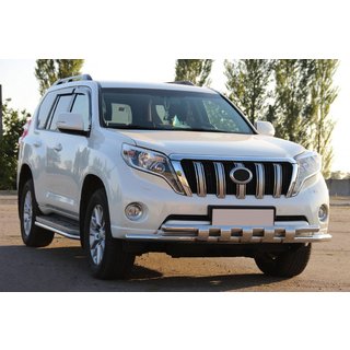 Frontschutzbügel ST015 (Edelstahl) Toyota Land Cruiser Prado 150 2009-2023 Foto 4