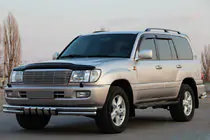 Toyota Land Cruiser 100 1998-2007 Frontbügel ST015 (Edelstahl) Foto 1