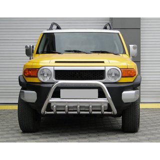 Frontbügel WT003 (Edelstahl) Toyota FJ Cruiser 2006-2022 Foto 1