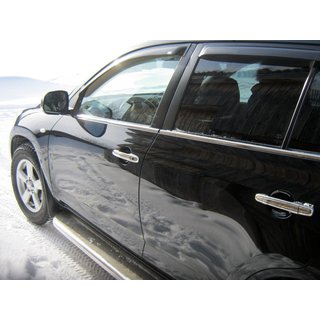Fensterzierleisten außen Edelstahl (4 Stk) Toyota Rav 4 2006-2013 Foto 1