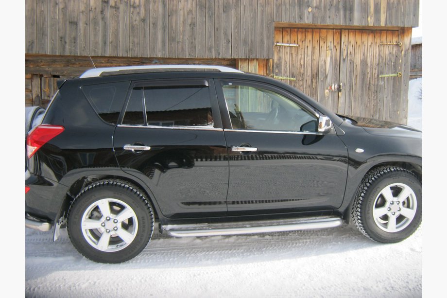 Toyota Rav 4 2006-2013 Fensterzierleisten außen Edelstahl (4 Stk) Foto 3